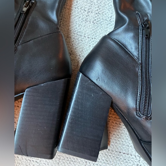 Steve Madden Tanzee Black Over-the-Knee Boots (Size:9) - Picture 13 of 16